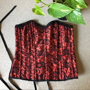Lace Floral Corset